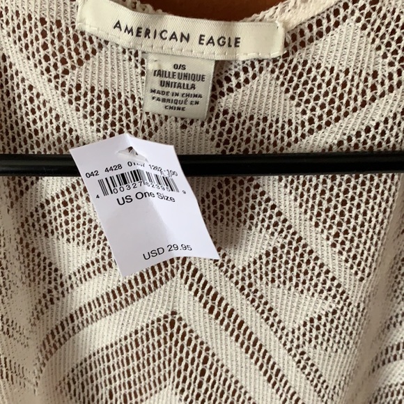 bnwt American Eagle crochet kimono - Picture 2 of 2